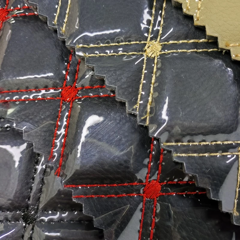 PVC Broderi Läder 180cm