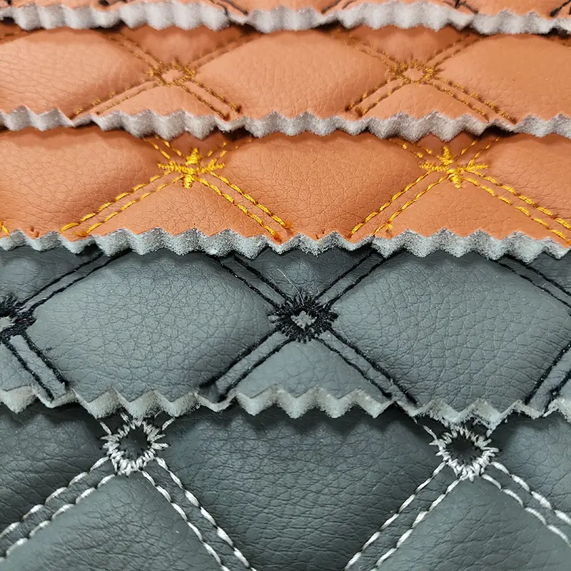 PVC-broderiläder för bilbarnstol